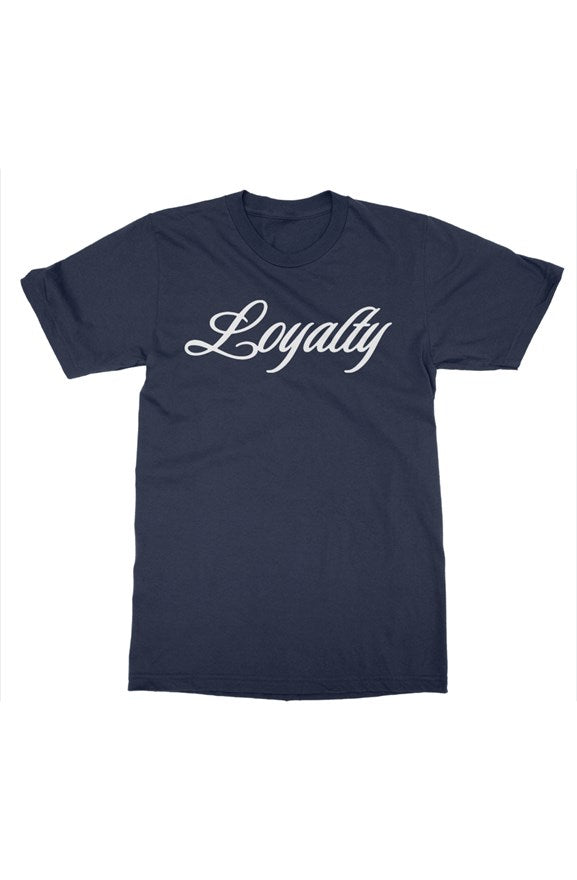 Loyalty unisex t shirt Navy