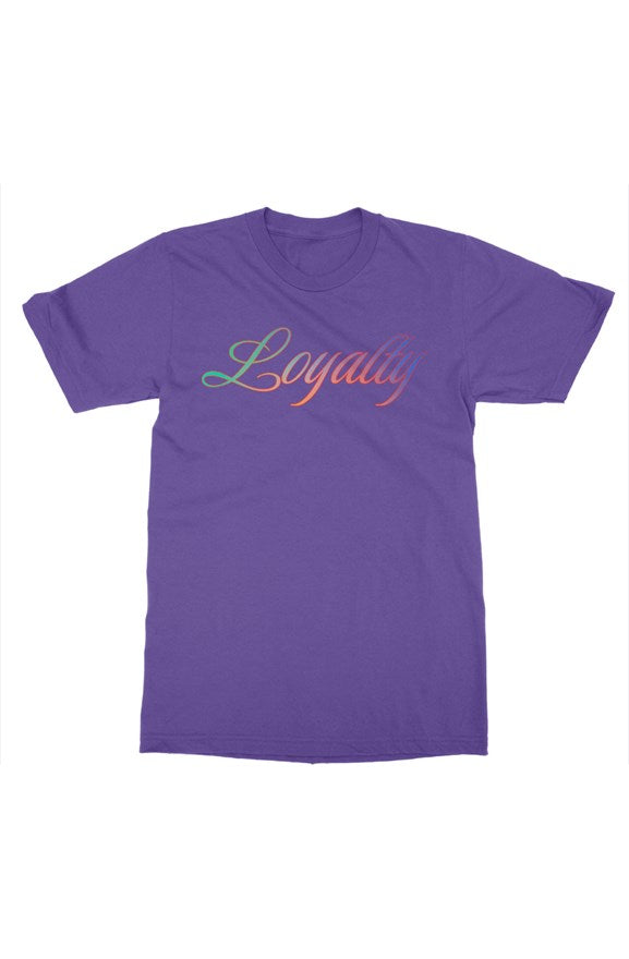 Loyalty unisex t shirt Purp