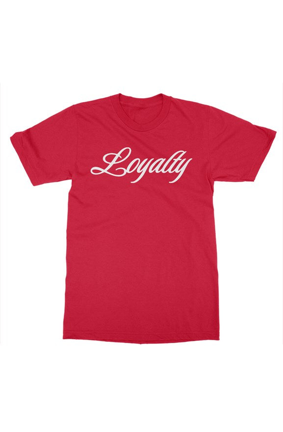 Loyalty unisex t shirt Red