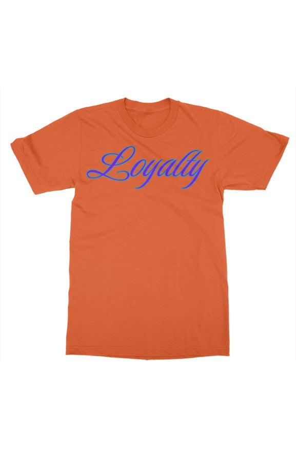 Loyalty unisex t shirt Orange