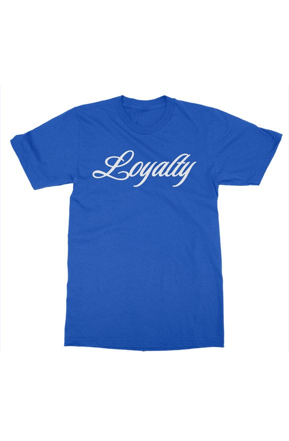 Loyalty unisex t shirt Royal