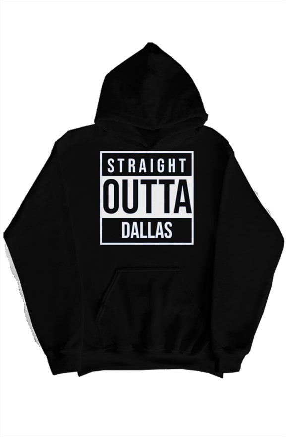 Straight Outta Dallas Pullover Hoody BLK
