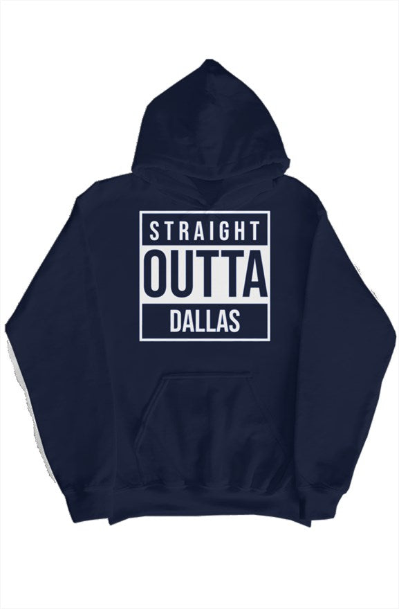 Straight Outta Dallas Pullover Hoody Navy