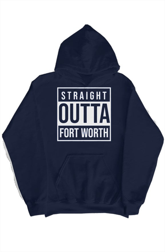 Straight Outta Pullover Hoody Navy