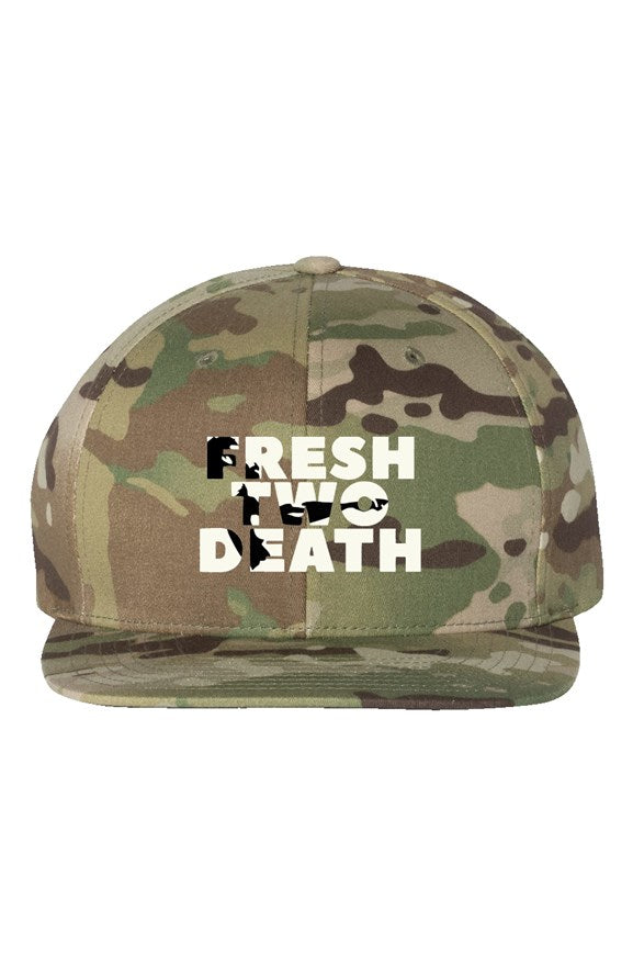 FreshTwoDeath Multicam Green Premium Snapback