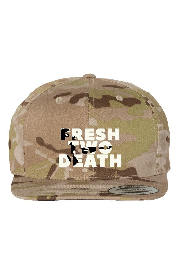 FreshTwoDeath Multicam Arid Premium Snapback