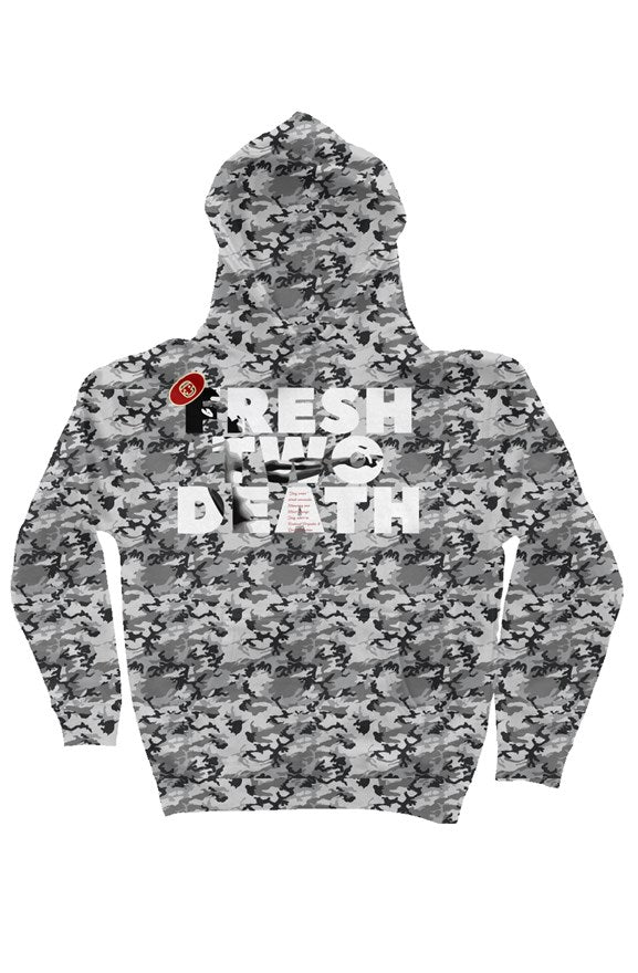 Stay woke snow Camo Heavyweight Hoodie