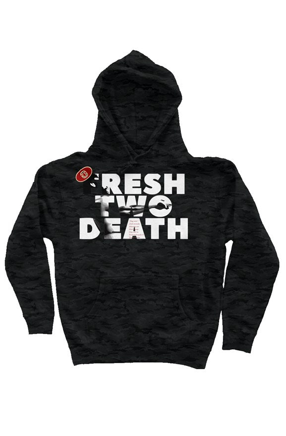 Stay woke BLK Camo Heavyweight Hoodie