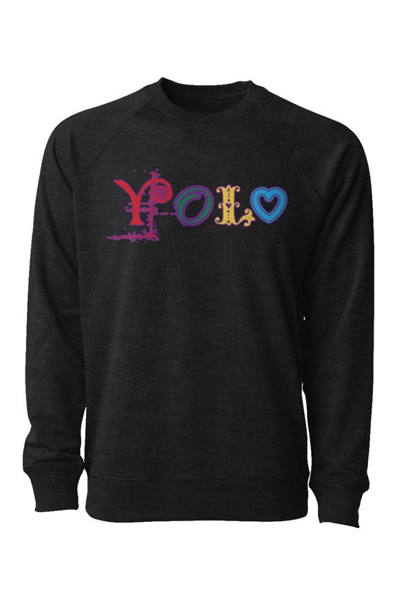 Unisex “YOLO” Premium Crewneck