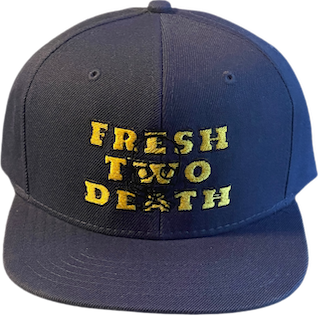 Iconic Fresh Two Death mesh hat white/Gold