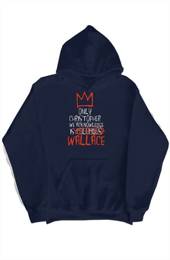 Christopher Wallace pullover hoody Navy…