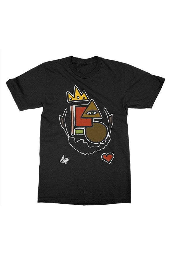 Kinglish mens t shirt BLK