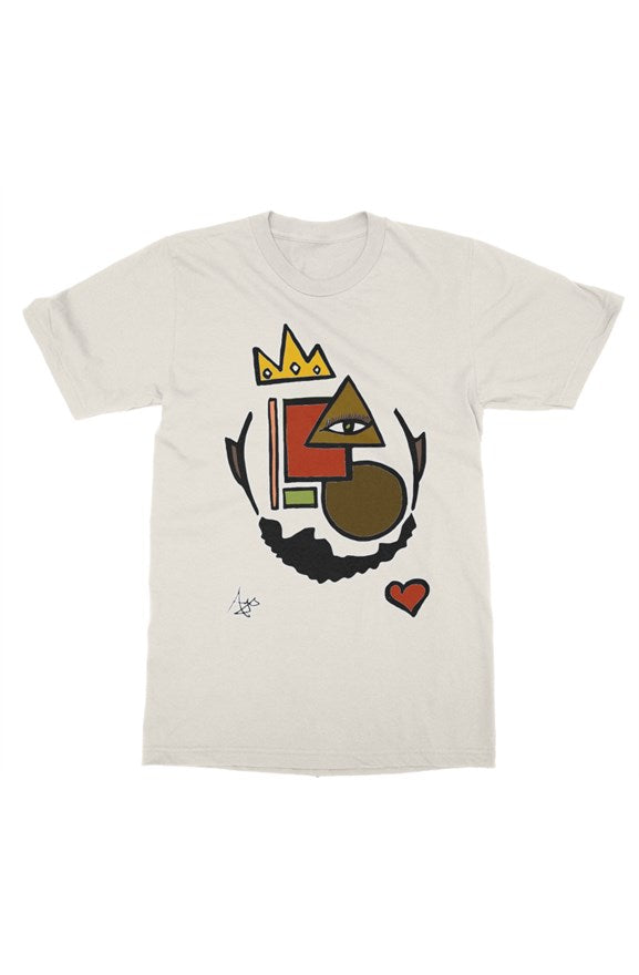 Kinglish mens t shirt off white