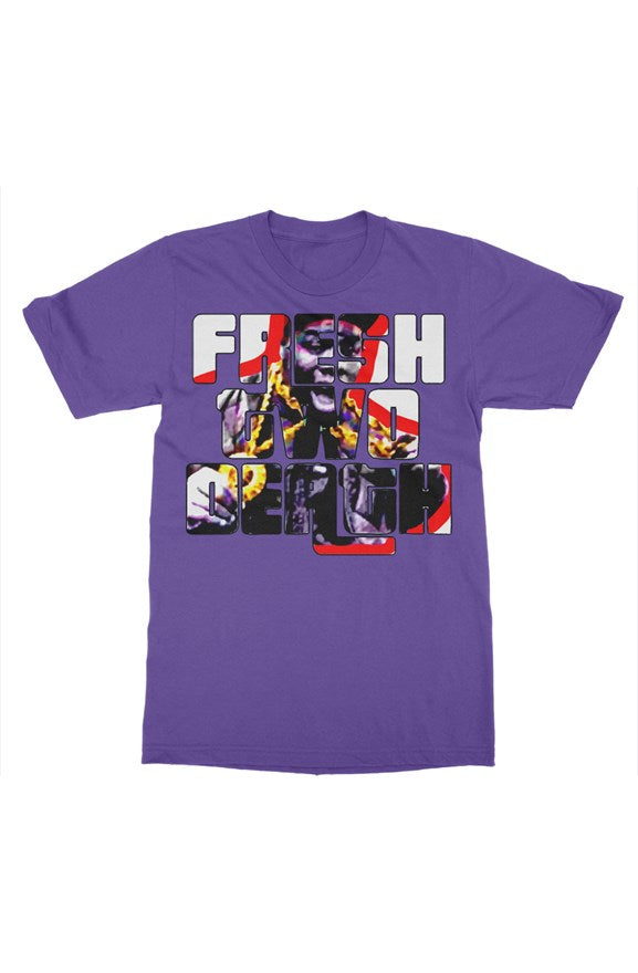 F2D BIZZ mens t shirt Purp