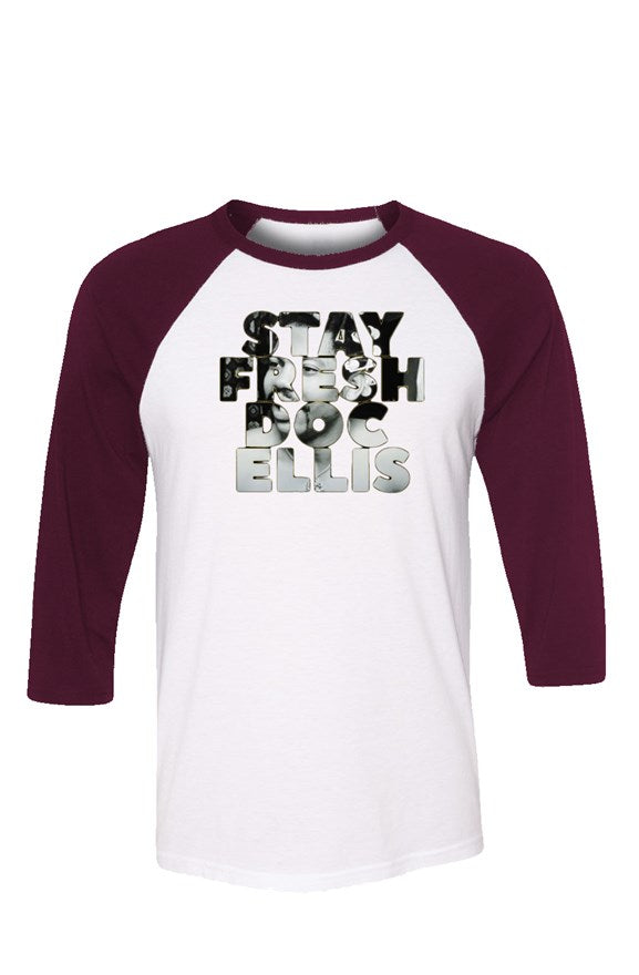 Stay Fresh Doc Ellis Baseball Tee