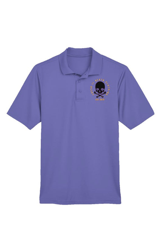 The “logo” Performance Polo Purp.