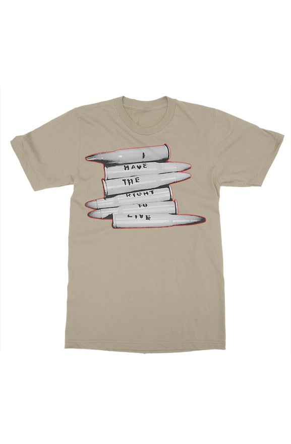 The right to live unisex t shirt