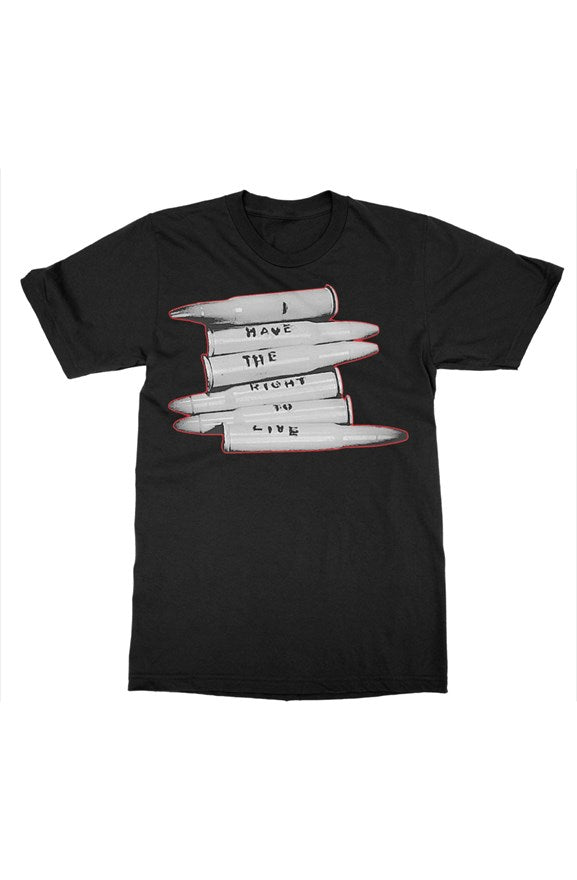 The right to live unisex t shirt BLK