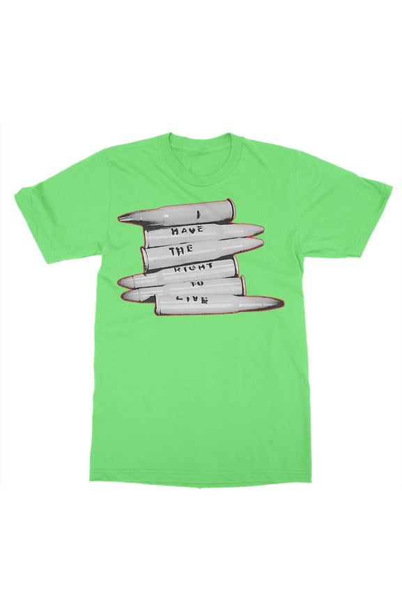 The right to live unisex t shirt Mint