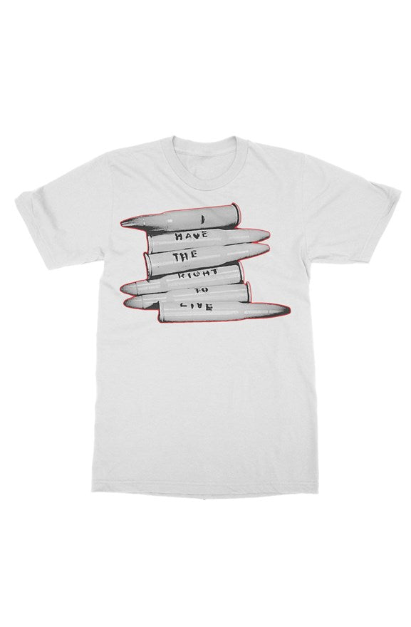 The right to live unisex t shirt White 