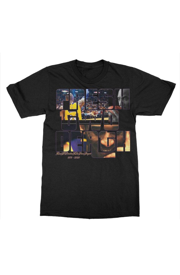  BLK Rest N Paradis Kobe Bryant unisex s t shirt