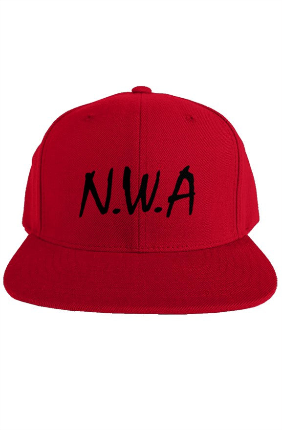 NWA premium snapback R/B