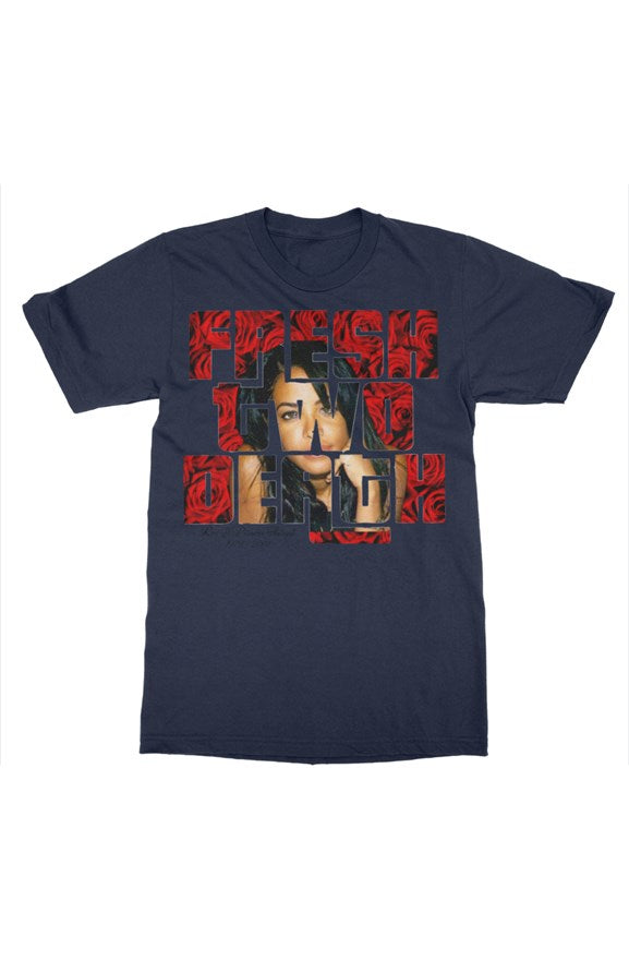 Rest N Paradise Aaliyah unisex T- Shirt Navy