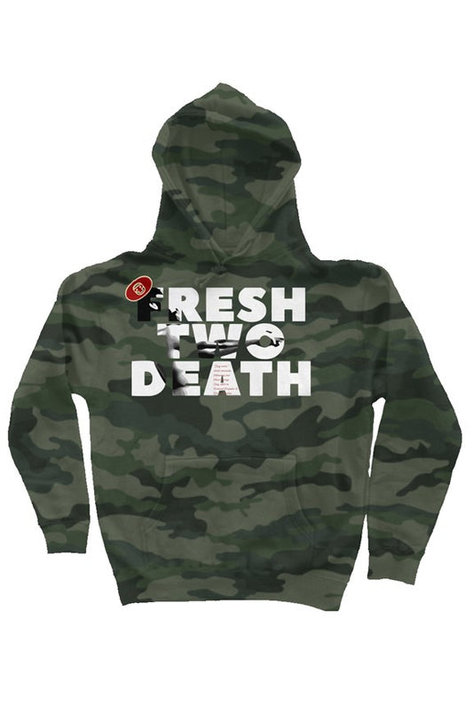 Stay woke Forest Camo Heavyweight Hoodie