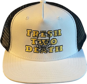 Iconic Fresh Two Death mesh hat white/Gold