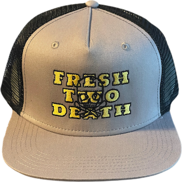 Iconic Fresh Two Death mesh hat white/Gold